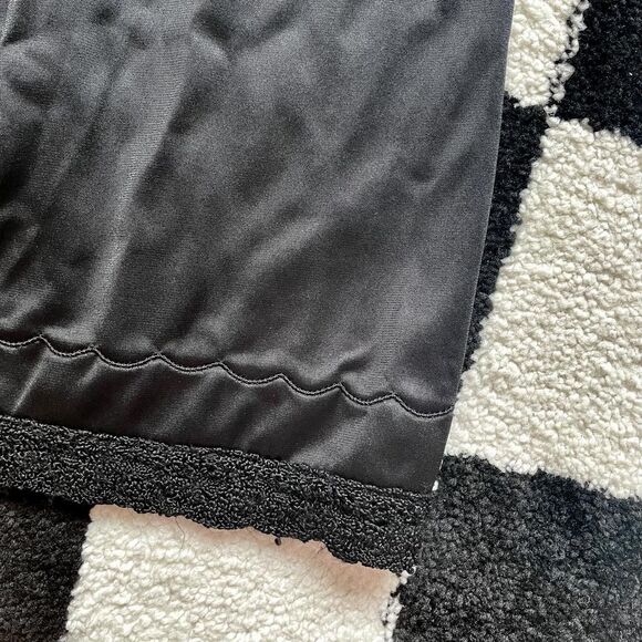 Vintage 60s Sears Black Slip Dress - Picture 3 of 4